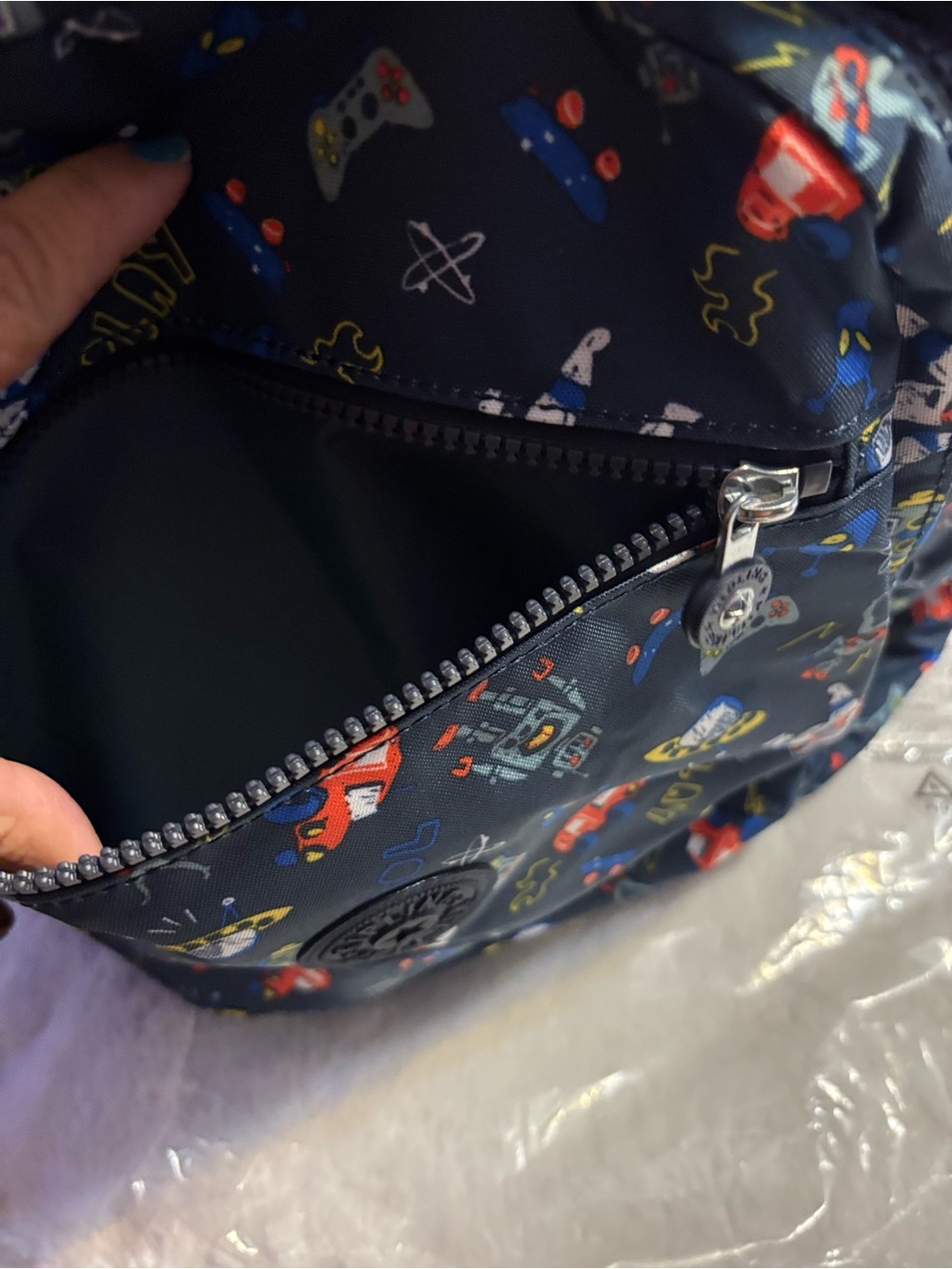 Kipling Seoul game large backpack nwt - Picture 5 of 11